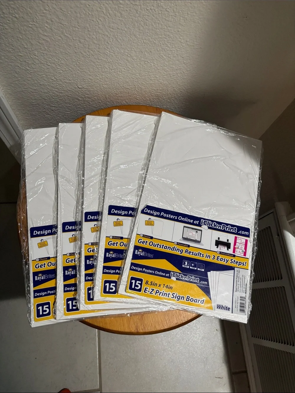 E-Z Print Sign Board (5) NWT